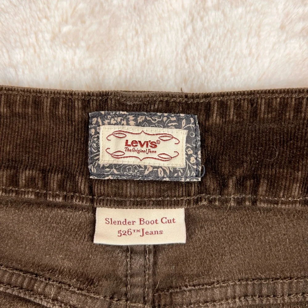 Sold not for sale-!Levis slender bootcut 526 corduroy jeans- 14 M - Picture 2 of 6